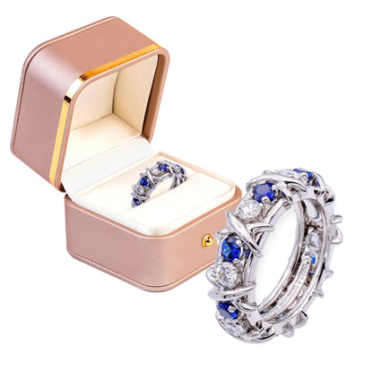 Histone Magnetology Moissanite Diamond Ring（Limited time discount 🔥 last day）