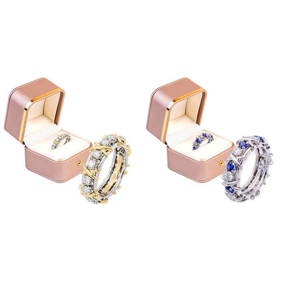 Histone Magnetology Moissanite Diamond Ring（Limited time discount 🔥 last day）