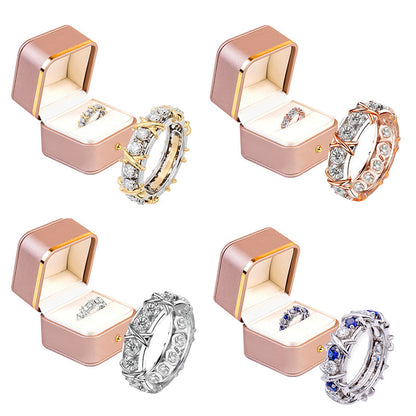 Histone Magnetology Moissanite Diamond Ring（Limited time discount 🔥 last day）