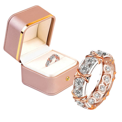 Histone Magnetology Moissanite Diamond Ring（Limited time discount 🔥 last day）