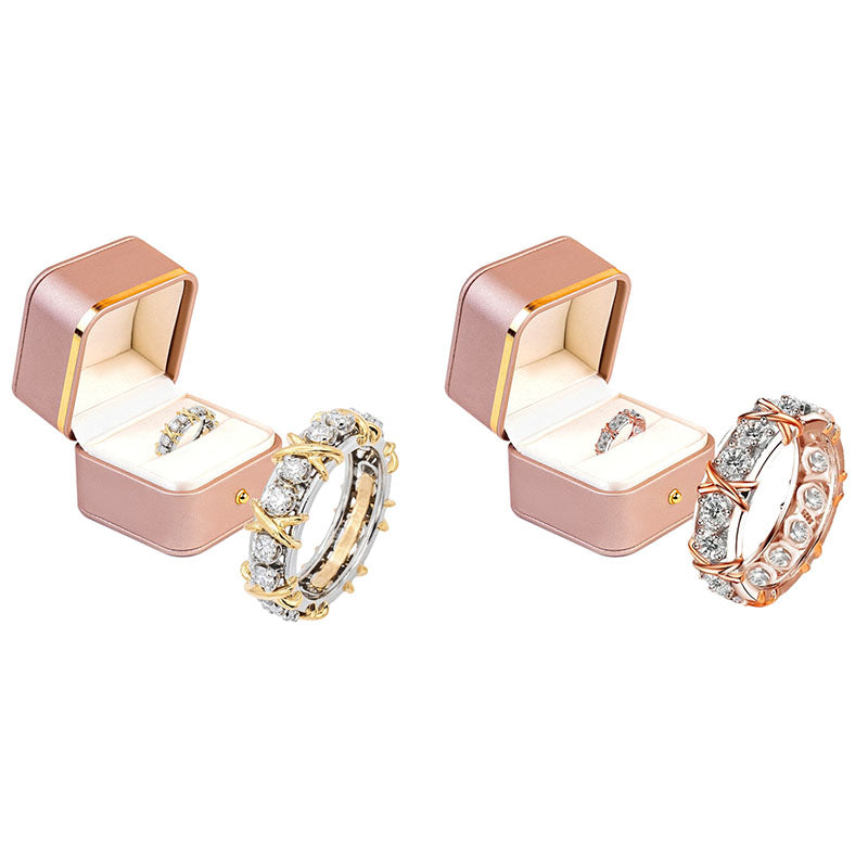 Histone Magnetology Moissanite Diamond Ring（Limited time discount 🔥 last day）